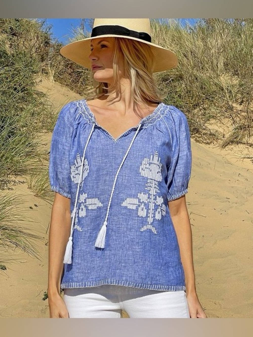 Rose and Rose chambray blouse, Large